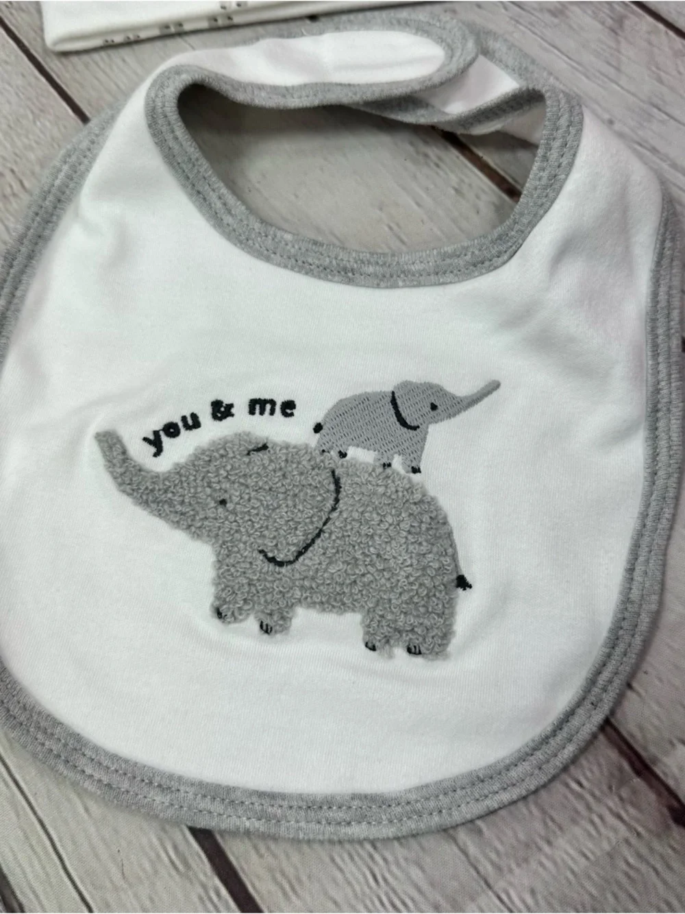 NWT Rabbit & Bear Elephant Baby Set 3-6M unisex neutral layette set